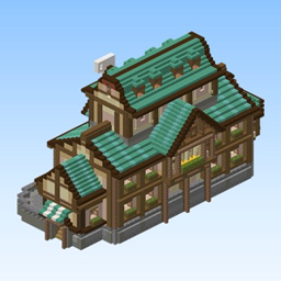 Medieval House 5 - Teal Mansion