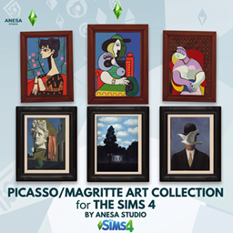 Masters of Art: Pablo Picasso&Renne Magritte Modern Collection project image