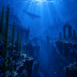 Lost in the Deep (Blue, Water)  project image