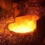 Fire with steel logo