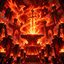Forged in the Fire (Red, Fire) logo