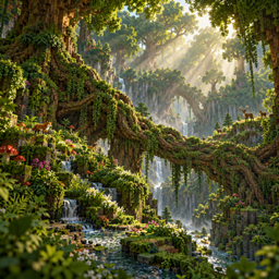 Rooted in the Wild (Green, Nature) 