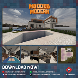 Modern House #41 (With Furnitures) logo