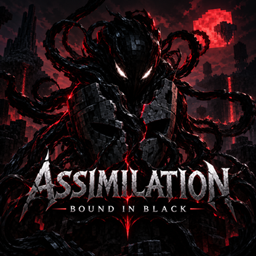 Assimilation Bound in black project image