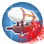 Aeronautics entity damage logo