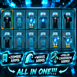 Cyan's Ultimate Skinpack (Zombie-Crossbow-Raise Arms) project image