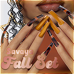 Savaya Fall Full Set - Nails by AirySeez logo
