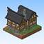 Deloria Twin-Gable House logo
