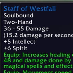 Westfall Staff Equip logo