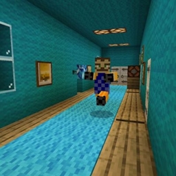Hello Neighbor In MinecraftPE Act-1 V5 logo