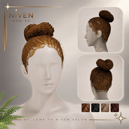 Niven Hair 122 - Cinnamon Bun logo