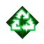 Global item recycler logo