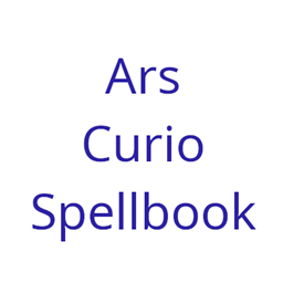 Ars Curio Spellbook logo
