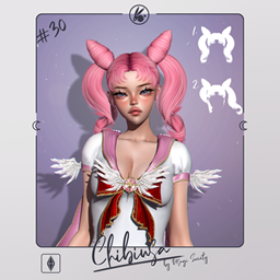 Usagi - Chibiusa - PACK (2 Hairs) project image