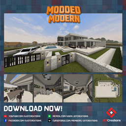 Modern House #45 (With Furnitures) logo