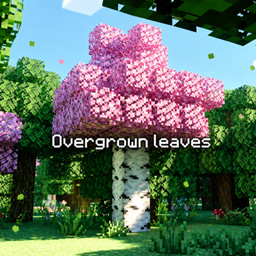 Overgrown leaves for Minecraft 1.21.100 — Textures screenshot