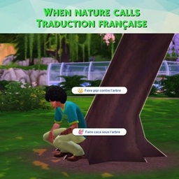 Mod When Nature Calls par TinyCoffeeCups - Trad FR project image