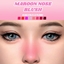 Maroon Nose Blush logo