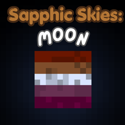 Sapphic Skies - Moon logo