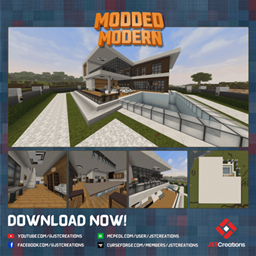 Modern House #43 (With Furnitures) logo