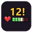 Heartline - Health Bars & Damage Numbers logo
