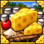 Real life cheese recipe logo