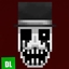 The silhouette bedrock edtion [​ available on MCPEDL] logo