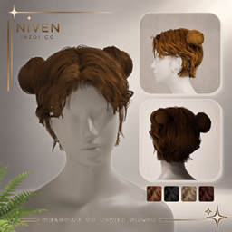 Niven Hair 16 - Keiko Hair (Females) logo