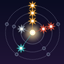 Steelo's Progressions: Constellation logo