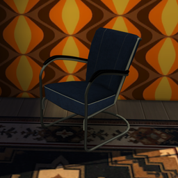 Gispen 412 fauteuil logo