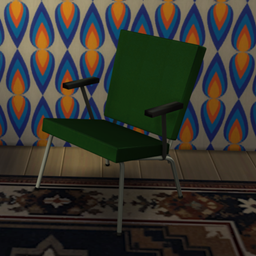 Gispen 415 fauteuil logo