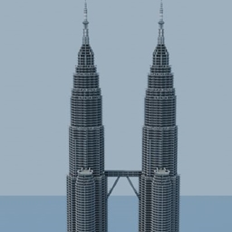 Petronas Twin Towers 1:1