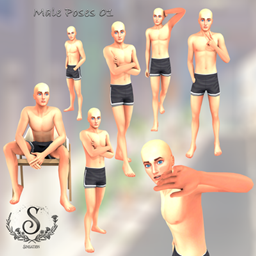 Male poses 01 project image