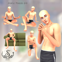 Male poses 04 logo