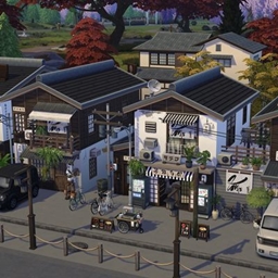 Japan Street - Restaurant, Massage Studio, Cafe and Suburban House | No CC project image