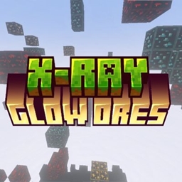 X-Ray+Glow Ores for Minecraft 1.21 — Textures screenshot