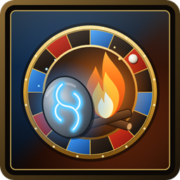 Hearthstone and Cooking Fire Roulette logo
