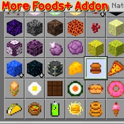 More Foods+ Addon: 15 Custom Foods & Effects