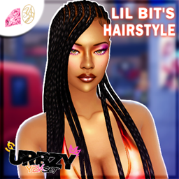 Urbzy Y2K Lil Bit's HAIRSTYLE logo