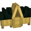 Rumah adat(rumah gadang) logo