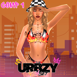 [AZHARMOONN X SENSASIMS] URBZY Y2K Tattoo Comp 1 logo