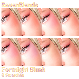 RavenBlends Fortnight Blush logo