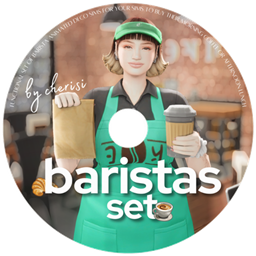 Barista Set | Animated Deco Sims (Functional) project image
