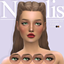 Eyelashes 3D N11ⁿᵃᵗᵃˡⁱˢ logo