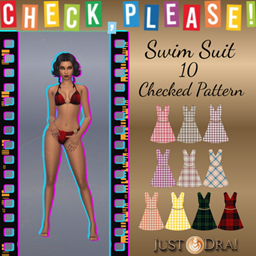 Check, Please - Swimwear logo