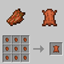 BrenchyCraft's Rotten Flesh to Leather Scraps logo
