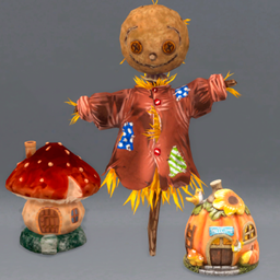scarecrow fairy house project image