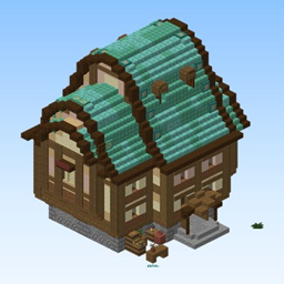 Medieval House 6 - Curved-Roof Townhouse project image