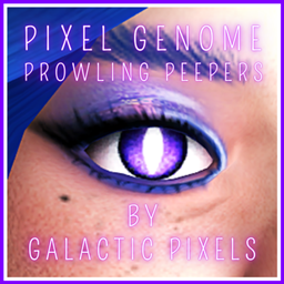 PIXEL GENOME - DEFAULT & NON DEFAULT EYES - PROWLING PEEPERS logo