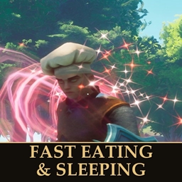 Fast Eating Drinking and Sleeping logo